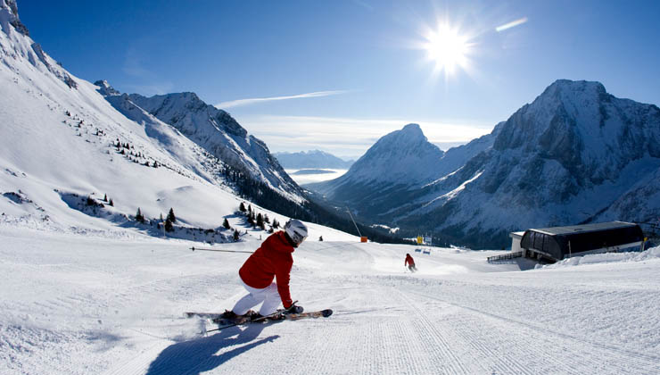 ehrwald skigebiet