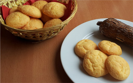 pan de yuca servieren