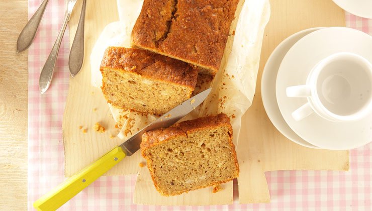 Rezept: Bananenbrot mit Nüssen