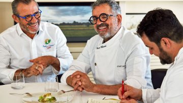 Mauro Uliassi kocht auf der Explora I