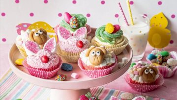 Rezept: Lustige Oster-Cupcakes