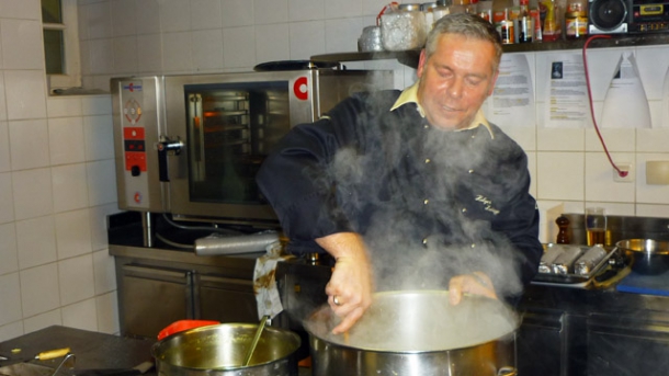 Rezept: Garnelen Muschel Risotto mit Zitronengras