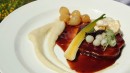 Schweinenacken in Gewürzpflaumenjus