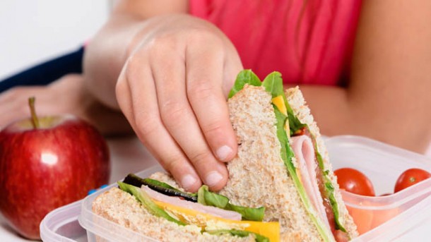 Kinder verschmähen Pausenbrot