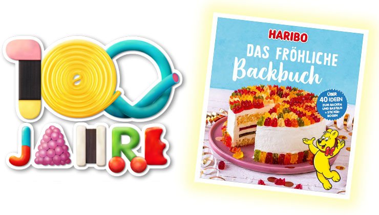 Backen mit Haribo: Das fröhliche Backbuch