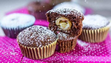 Backrezept: Überraschungsmuffins mit süßem Geheimnis