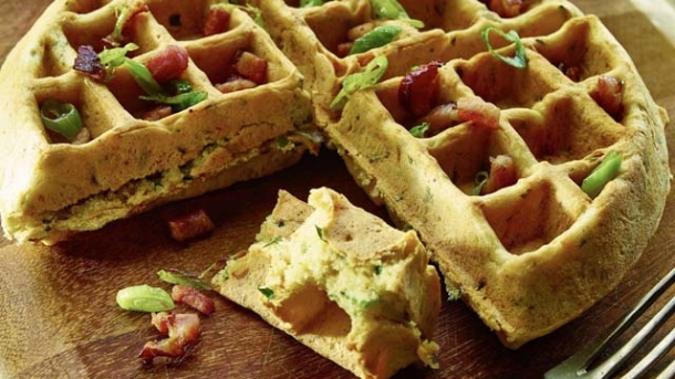 Rezept: Herzhafte Waffeln