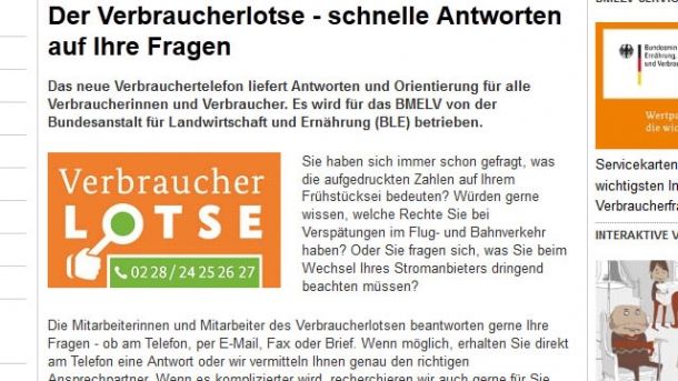 Internetseite für falsch deklarierte Waren mit Pferdefleisch