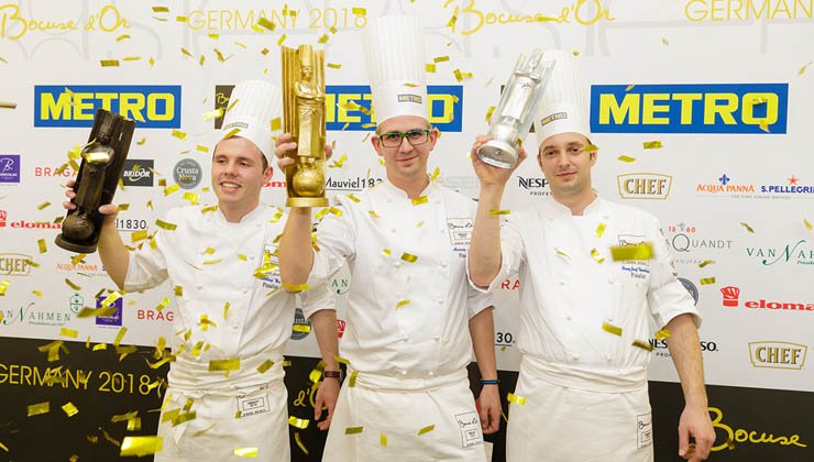 Marvin Böhm gewinnt den Bocuse d’Or Germany 2018