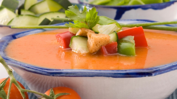 Rezept: Original andalusische Gazpacho - worlds of food - Kochen ...