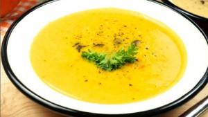 Rezept: Karotten-Kürbis-Suppe