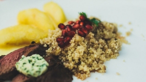 Rezept: Maroni-Granatapfel-Couscous