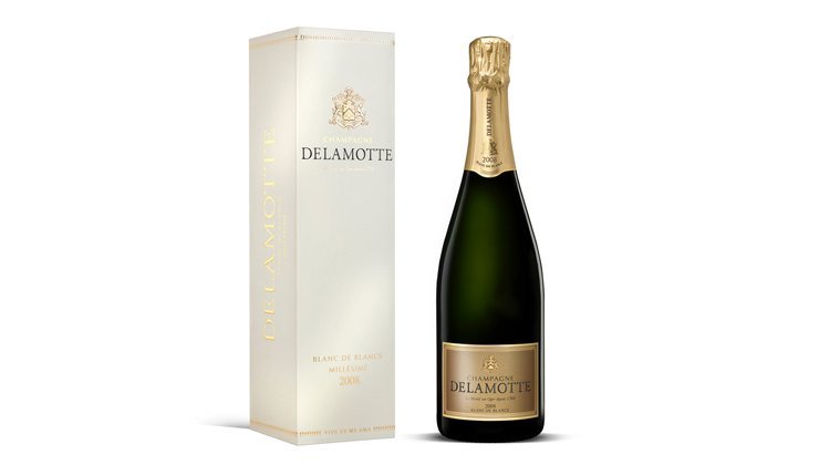 Champagne Delamotte präsentiert Blanc de Blancs 2008