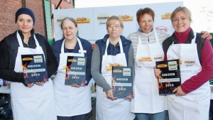 Frauen sind Grill-Giganten