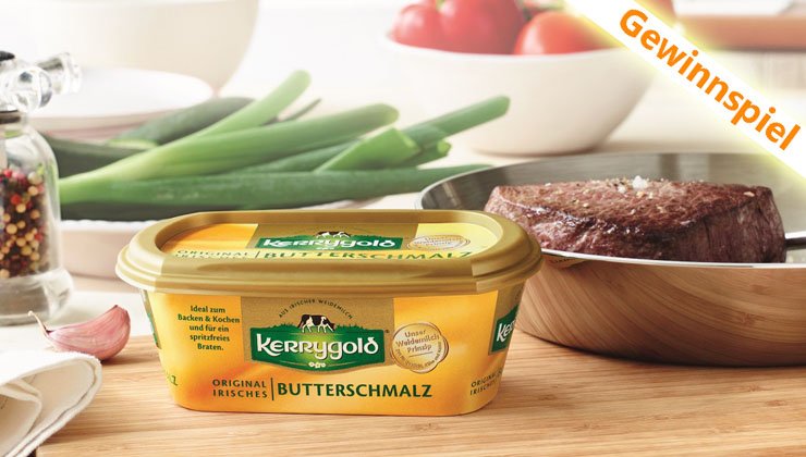 Neu von Kerrygold: Butterschmalz – Drei Kochkurse zu gewinnen