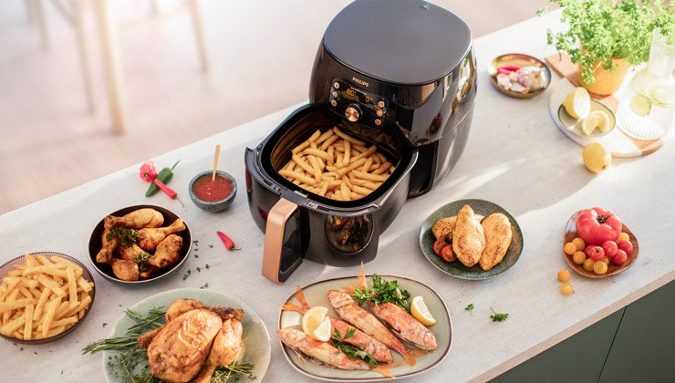 Smart, fettarm und mitdenkend: Airfryer mit neuer Technologie