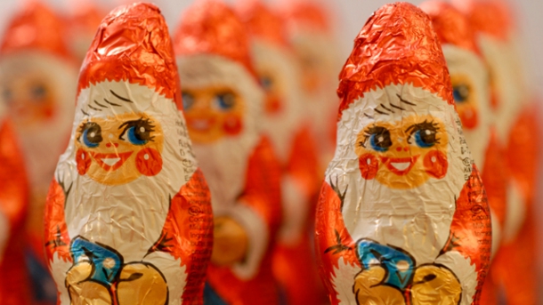 Die Geschichte der Schokoladen-Weihnachtsmänner