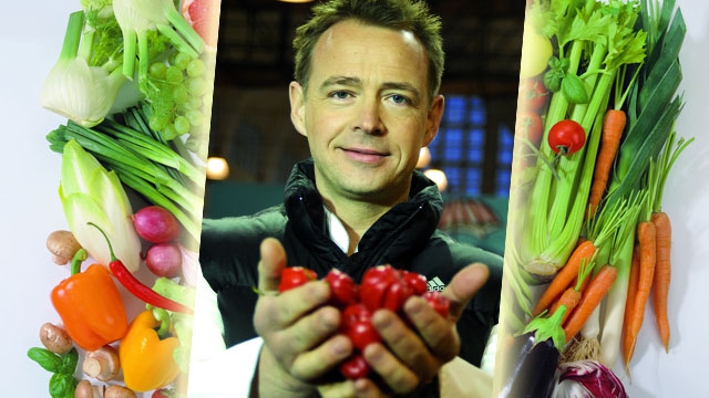 Holger Stromberg: Erwin Lanzensberger; Gemüse: 5 am Tag / www.machmit-5amtag.de