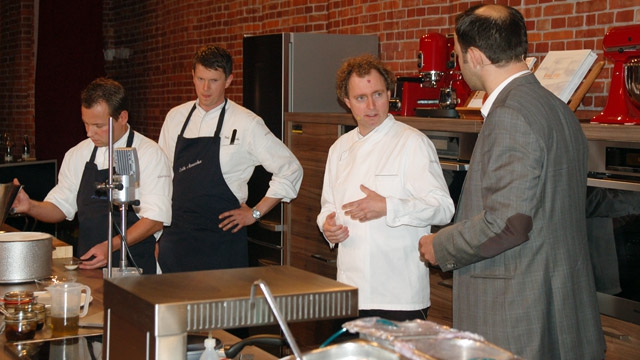 CHEF-SACHE.eu 2012 Sven Elverfeld auf der Bühne der CHEF-SACHE 2011