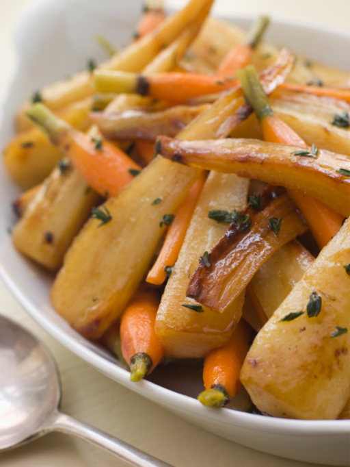 Pastinaken mit Karotten