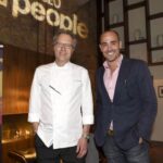 David Rocco (re.) neben dem Münchner Sternekoch Bobby Bräuer