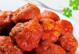 Fleischbaellchen Tomatensosse