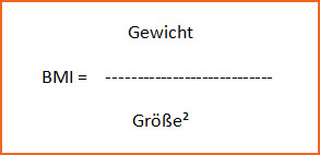 BMI Rechner Formel