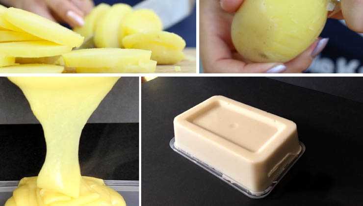 Das Kartoffelprodukt CHATO soll nicht nur so aussehen wie Käse, sondern auch so schmecken.