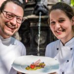 Sebastian Thiel -- Benjamin Biedlingmaier und seine Kollegin Meike Blickheuser präsentieren ihre vegetarische Stopfleber „Faux Gras“