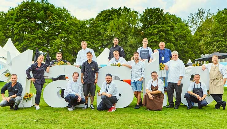 Taste of München -- Gruppenbild aller Köche