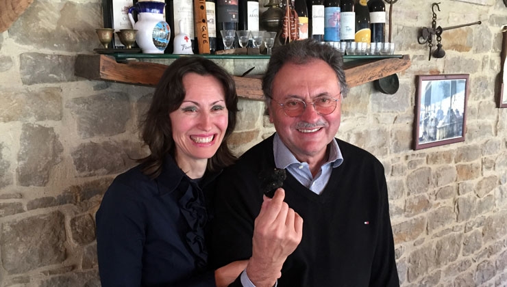 Derk Hoberg -- Klaus-Wilhelm Gérard und Ehefrau Federica