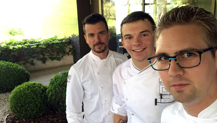 Marvin Böhm (re.) in Turin