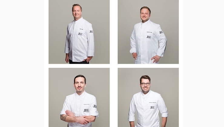Jeunes Restaurateurs -- Tobias Bätz, Maximilian Lorenz, Valentin Rottner, Andreas Widmann (v.o.l.n.u.r.)