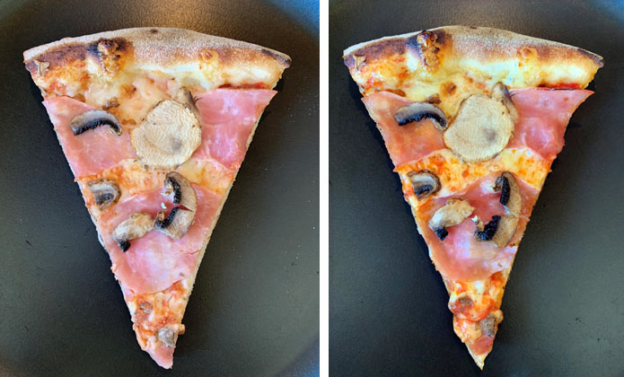 pizza aufw&auml;rmen