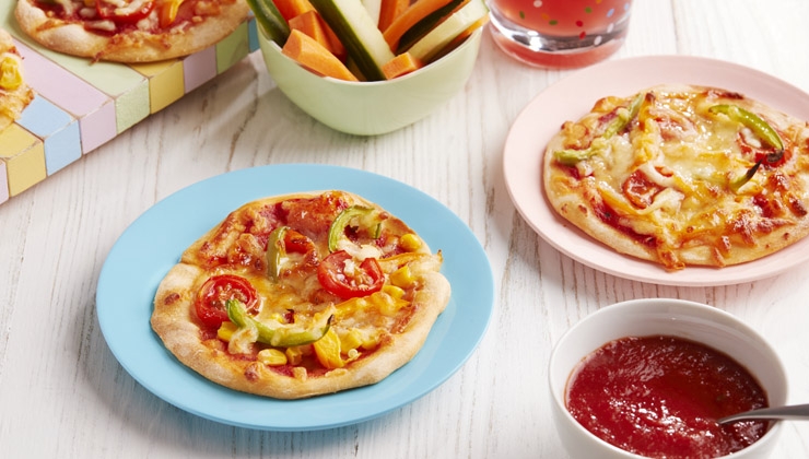 Knack&Back -- Mini Pizzen für zuhause