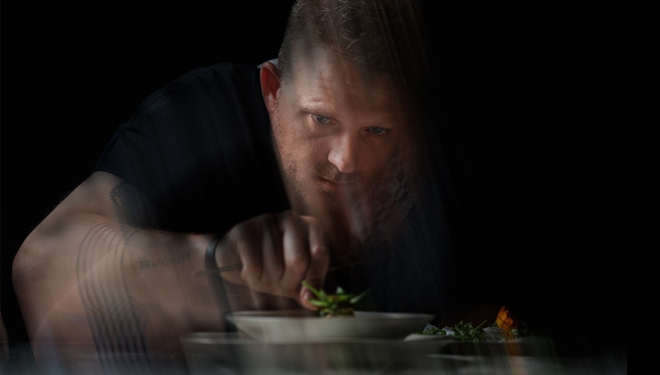 Pieter D'Hoop; Derk Hoberg -- Nick Bril, Spitzenkoch und Betreiber des The Jane Antwerpen