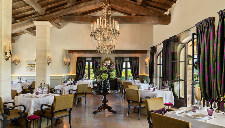 restaurant hotel spa coquillade