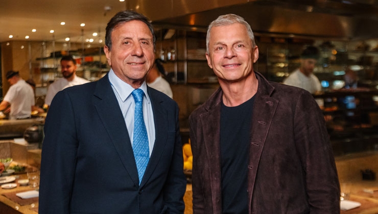 lightfootagency (Titelbild); Rocco Forte Hotels; Zuma -- Sir Rocco Forte (li.) und Rainer Becker