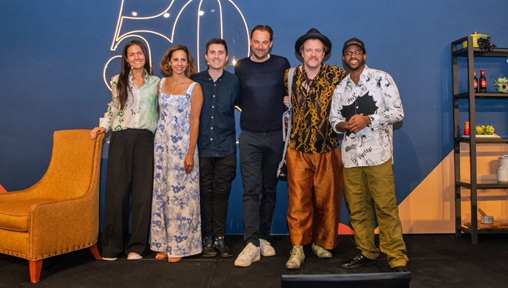 The World´s 50 Best Restaurants -- v.l.n.r.: Jessica Rosval, Malena Martínez, Josh Niland, Daniel Humm, Billy Wagner, Kwame Onwuachi