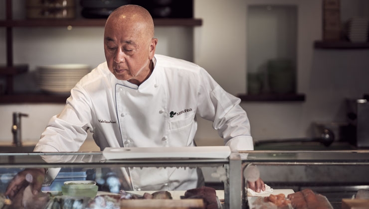 nobu / Mandarin Oriental Munich -- Spitzenkoch und Unternehmer: Nobu Matsuhisa