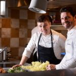 Cour des Loges Lyon, A Radisson Collection, Jessica Bachmann -- Chef de Cuisine Joseph Doverman (li) und Executive Chef Anthony Bonnet (re)