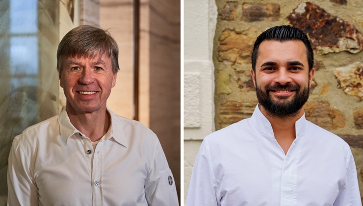 Althoff COLLECTION -- Joachim Wissler (li.) übergibt Leitung des Restaurant Vendôme an langjährigen Sous Chef Dennis Kuckuck